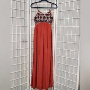 Embroidered Boho Maxi Dresses
